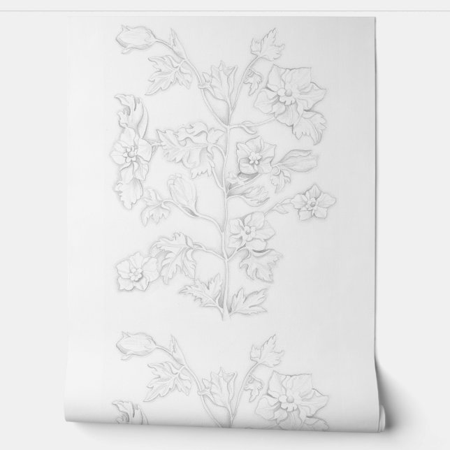 Papier Peint Mughal Design on a  (Déroulement)