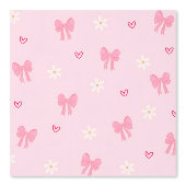 Papier Peint Mural Floral Coquette (Recto)