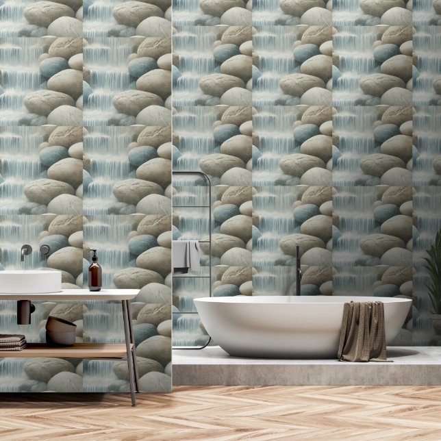 Papier Peint Murugi Home Décor Sérénité Falls (Salle de bain)
