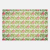 Papier peint nénuphars rose Art Nouveau (Devant 3)