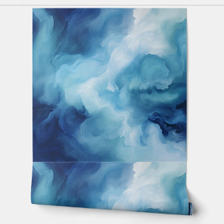 Papier peint Nuages Bleus