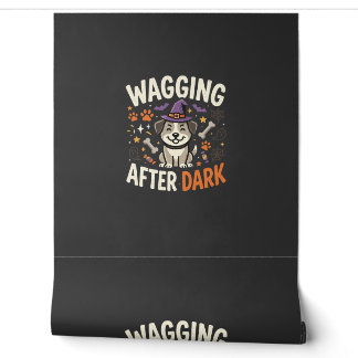 Papier Peint Nuit d'Halloween de chien (2)