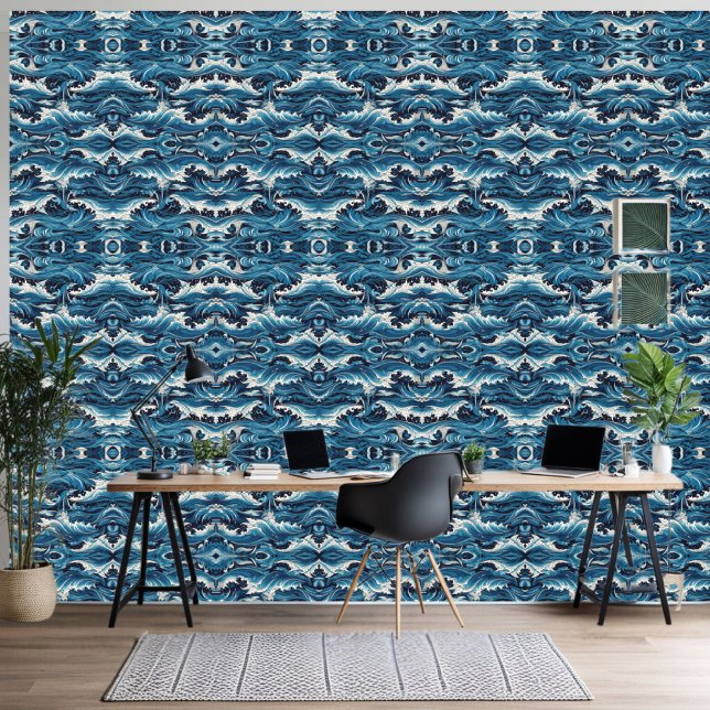 Papier peint Ocean Waves en miroir (Créateur téléchargé)