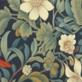 Papier Peint Oiseaux en Fleurs (Couture)