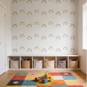 Papier Peint Oiseaux peints à la main - Design aquarelle - Cham