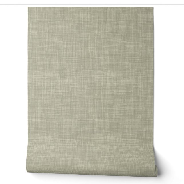 Papier Peint Olive Moderne Atténué avec Texture As (Déroulement)
