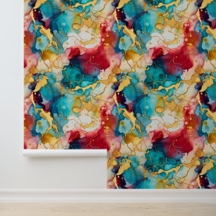 Papier Peint Ondes dynamiques