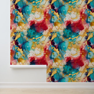 Papier Peint Ondes dynamiques