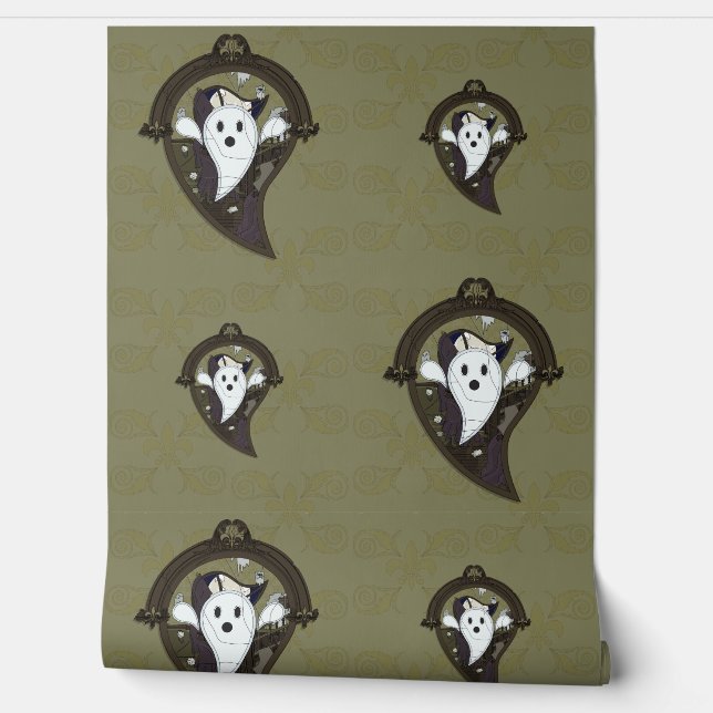 Papier Peint Ooh le fantôme (Déroulement)