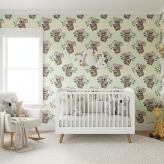 Papier Peint Oursons Kola Bébé Mignons