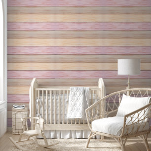 Papier Peint Panneaux En Bois Couleur Faux Pastel