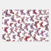 Papier Peint Papillon Aquarelle Élégant Cadeau Jol (Devant)