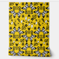 Papillon art populaire scandinave