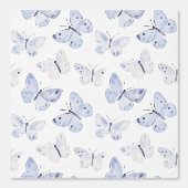 Papier Peint Papillons de lavande pourpre (Recto)