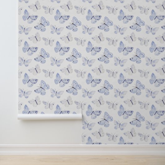 Papier Peint Papillons de lavande pourpre (Application)