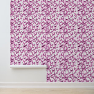Papier Peint Papillons rose Whimsical Baby Girl Nursery