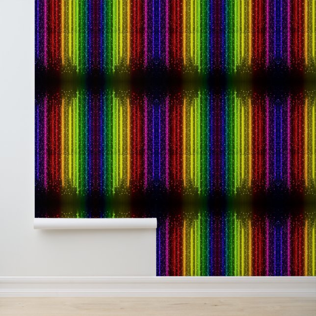 Papier Peint Parties scintillant colorée Lumières brillantes (Application)