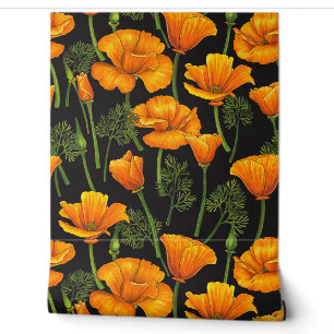 Papier Peint Pavot de Californie