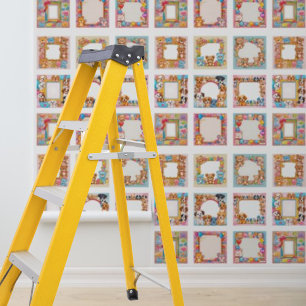 Papier Peint Peel Stick chiots en pépinière photo nounours