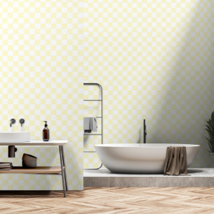 Papier Peint Peinture et bâton blanc et crème