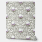 Papier Peint Perles et dentelles (Déroulement)