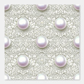 Papier Peint Perles et dentelles (Recto)