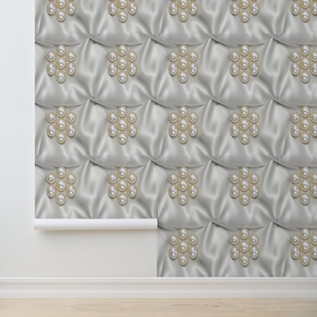 Papier Peint Perles et satin (Application)