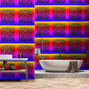 Papier Peint Personnalisez votre analyse de code QR couleur mod