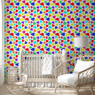 Papier Peint Petit triangle coloré Répéter le Motif