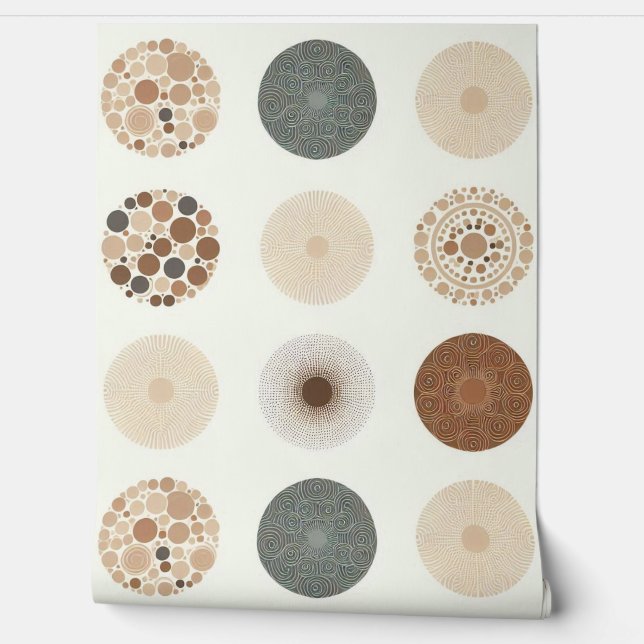 Papier Peint Pierres de gué (Déroulement)