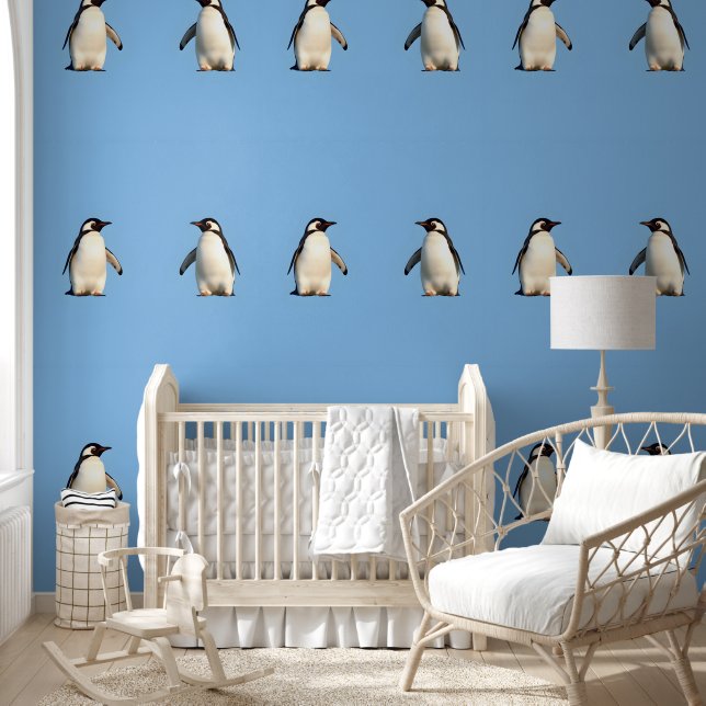 Papier Peint Pingouins mignons (Enfants)