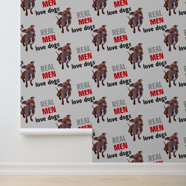 Papier peint Pitbull Dog (Application)