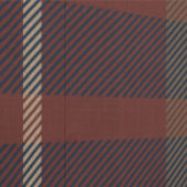 Papier Peint Plaid au Ruby Red and Navy Blue (Couture)