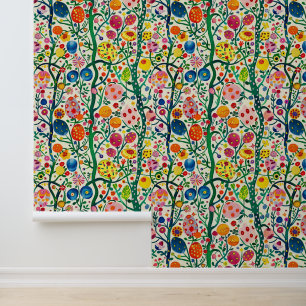 Papier Peint Plante d'oeufs de Pâques floraux