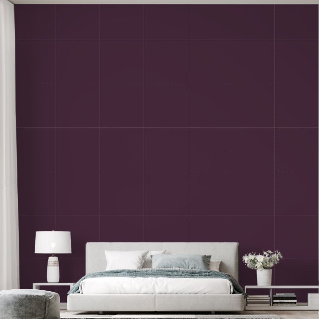 Papier Peint Plum italien opulent (Chambre à coucher)