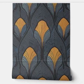 Papier Peint Plumes d'indigo