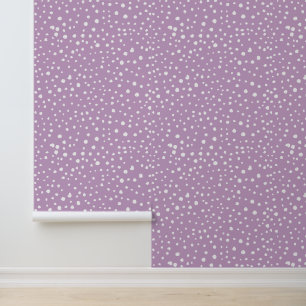 Papier Peint Points Dalmatiens Lilac, Points Dalmatiens, Pots D