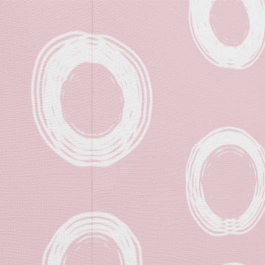 Papier Peint Pois blanc Scribble mignon Joli Rose (Couture)