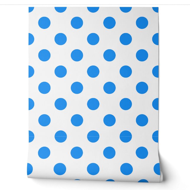 Papier Peint Pois blancs Arrière - plans (Déroulement)