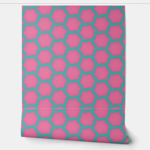Papier Peint pois roses pointsPapier peint personnalisé 2' x 4'