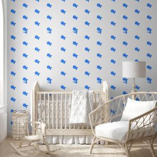 Papier Peint Poisson Bleu