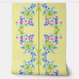 Papier Peint Porcelain Berries on a 