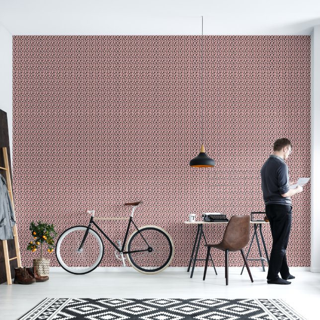 Papier Peint Poster de animal rose noir (Salon)