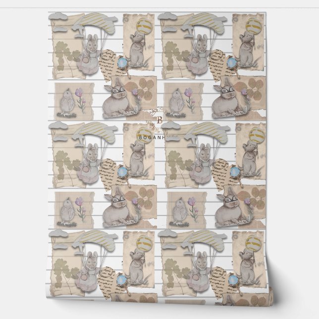 Papier Peint Poster de Dreamscape kidsroom fond d'écran (Déroulement)