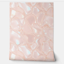 Papier peint pour décoration intérieure Slime pêch