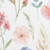 Papier Peint Pré botanique fleur sauvage (Couture)