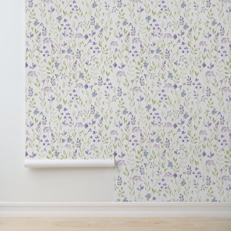 Papier Peint Purple Floral