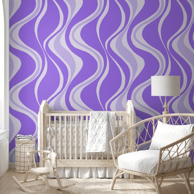 Papier peint Purple Waves (Enfants)