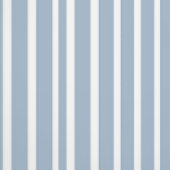 Papier Peint Rayures Blanches Bleu Clair (Couture)
