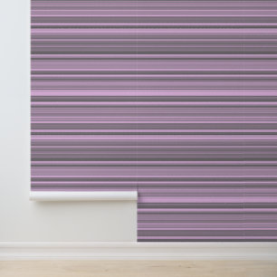 Papier Peint Rayures Gris Violet